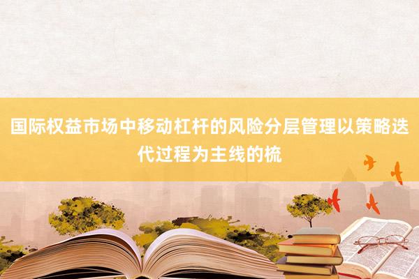 国际权益市场中移动杠杆的风险分层管理以策略迭代过程为主线的梳