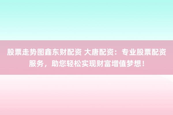 股票走势图鑫东财配资 大唐配资：专业股票配资服务，助您轻松实现财富增值梦想！